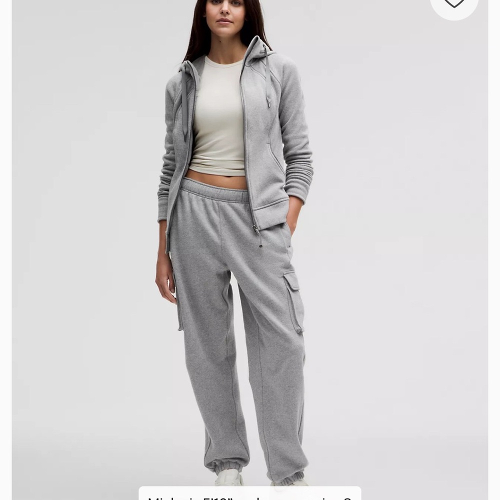 Lululemon Scuba Mid-Rise Oversized Cargo Jogger XXS